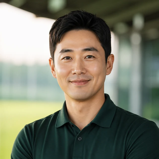 골프 전문 코치 프로필 예시
